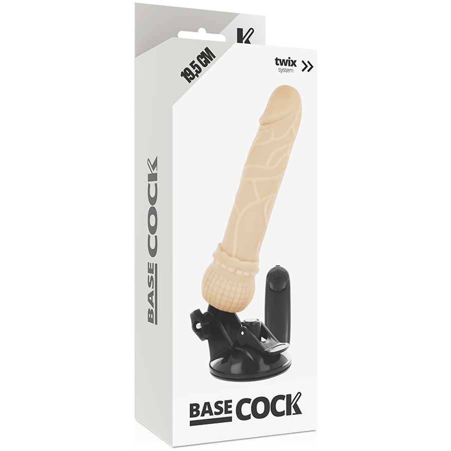 BASECOCK - VIBRADOR DE CONTROLE REMOTO REALISTA BASECOCK 19,5 CM - Image 3