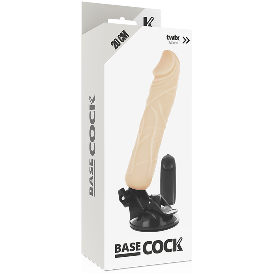 BASECOCK - VIBRADOR DE CONTROLE REMOTO REALISTA 20 CM - Image 3